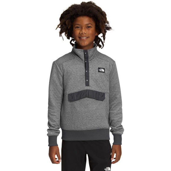 The North Face Other - North Face XXL boys grey Edgewater quilted pullover